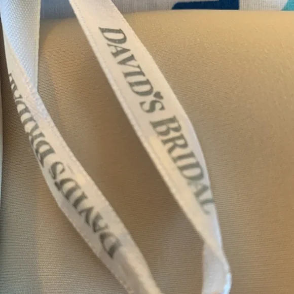 DAVID’S BRIDAL Off- Shoulder Gown - Picture 11 of 12